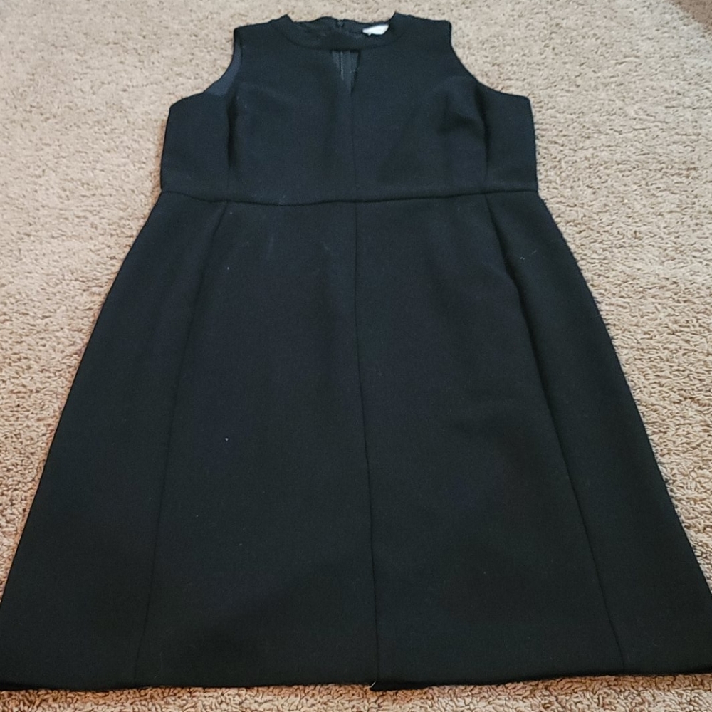 Loft Size 12 Black Dress